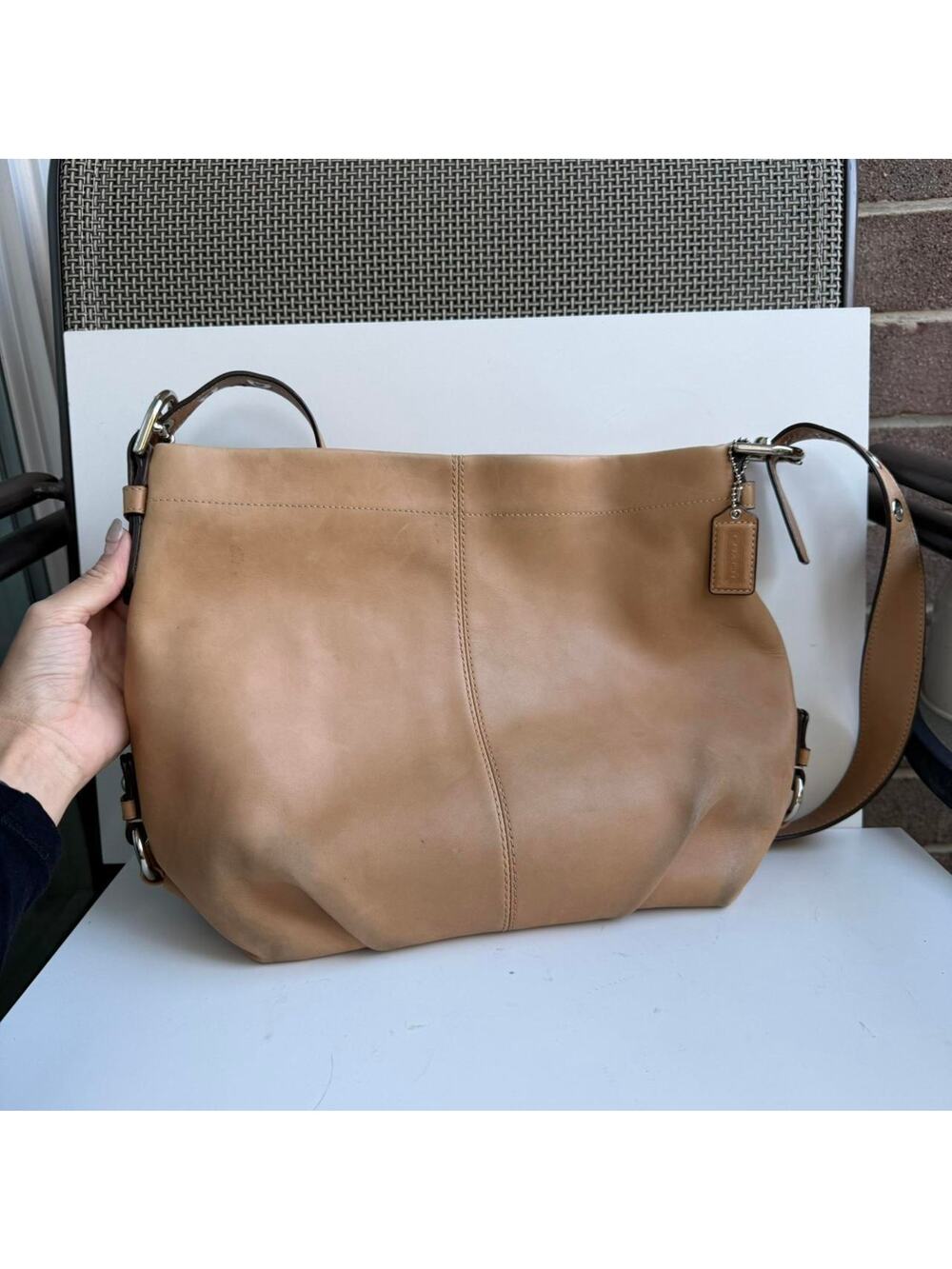 Vintage early 2000s coach f15064 shoulder bag